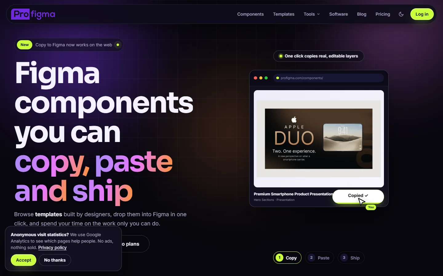 ProFigma home page