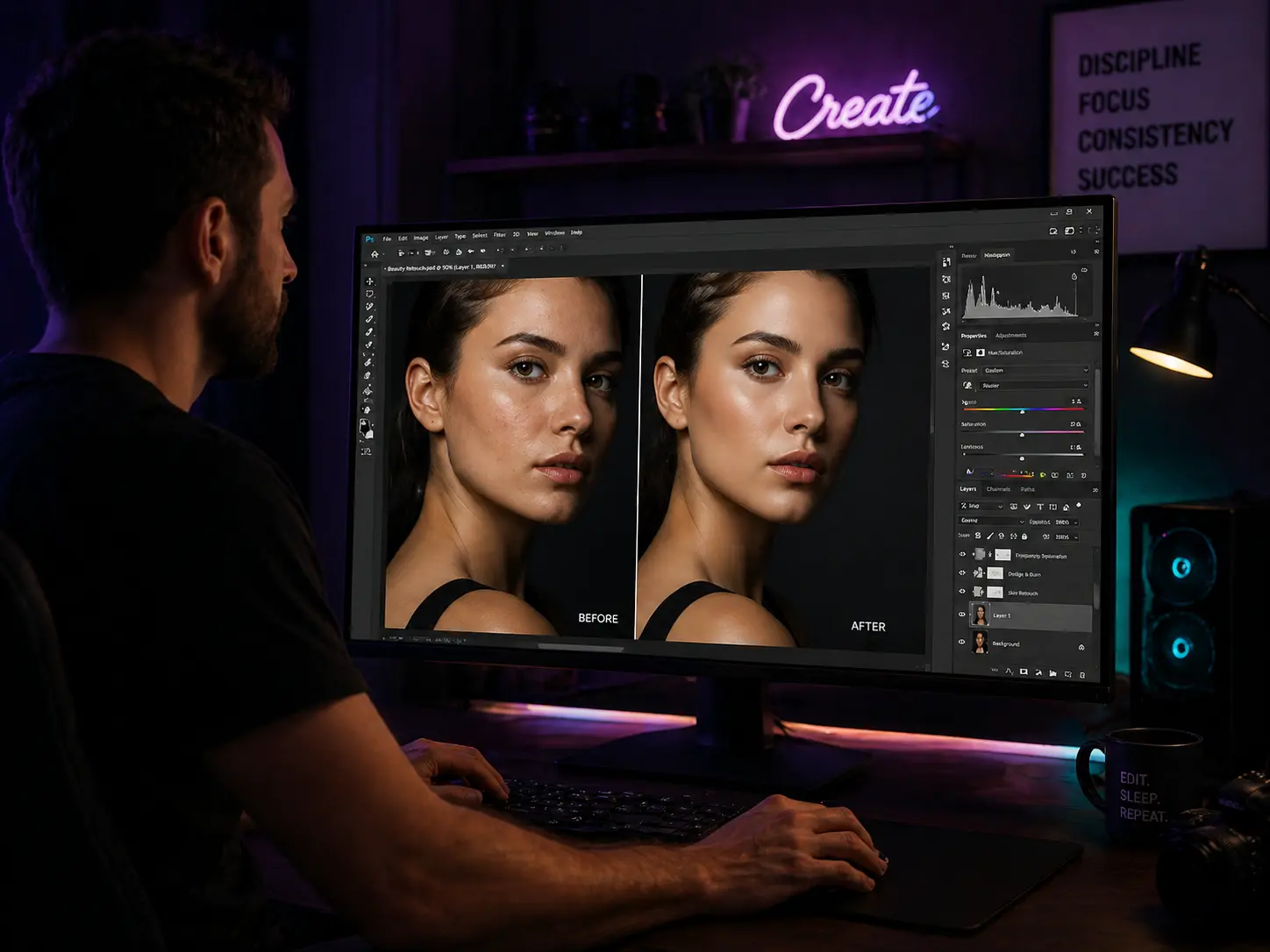 Photo editing services by Mahesh Kulal showing product background removal and clipping path work for e-commerce sellers